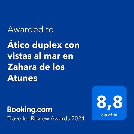 Ático duplex con vistas al mar en Zahara de los Atunes Esterno foto